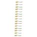 minkissy 15 Pcs Soft Brush for Shoes Saline Solution for Piercings Clothes Scrubber Stain Remover Nose Piercing Kit Cleaning Brush Cloth Brush Household Cleaning Ball Plastic (pp) Assorted Colorx5pcs 23x4cmx5pcs