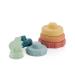 Itzy Ritzy Silicone Dinosaur Stacking & Teething Toy | 6 Numbered Rings | Food Grade Silicone | Multiple Textures - Buy Online on GoSupps.com