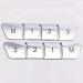 Adjust Memory 1 2 Button Cover Sitckers for GLA CLA ML C E - Buy Online on GoSupps.com