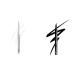 NYX PROFESSIONAL MAKEUP Mechanical Eyeliner Pencil White & Epic Ink Liner Waterproof Liquid Eyeliner - Black Vegan Formula White Eyeliner + Liquid Eyeliner