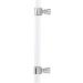Crystal Acrylic Handle Transparent Easy to Install Drawer Pull Handle for Cabinets Drawers Dressers (B01277S Hole Pitch 128-bright Silver) - Buy Online on GoSupps.com