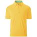 V VALANCH Men's Polo Shirts Sport Casual Short Sleeve Golf Polo Moisture Wicking Collared Tennis T-Shirt Large A017-yellow