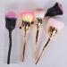 Rose Makeup Brush Set - Premium 10-Piece Cosmetic & Blending Brushes for Flawless Foundation & Blush Application - International Shipping Available - Buy Online on GoSupps.com