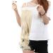 Sego Clip-In Ponytail Extension - 18 Wavy Blonde Hairpiece for a Natural Look | 90g Braid Hair Extension - Buy Online on GoSupps.com