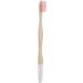 Eco-Friendly Bamboo Toothbrush for Adults - Soft Hair Sustainable Red Color - Buy Online on GoSupps.com
