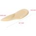 Thickened Arch Support Insoles for Plantar Fasciitis - Pain Relief Cushions for Men & Women (3 Pairs) - Adhesive Inserts for Flat Feet - Buy Online on GoSupps.com