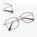 LTSrll Oversized Metal Reading Glasses | Stylish Square Blue Light Blocking | Anti-Glare Filter | Black-Golden +200 - Buy Online on GoSupps.com