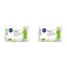 NIVEA Biodegradable Naturally Good Wipes (25 Wipes) Biodegradable Wipes Made from 100% Plant Fibres Natural Make-Up Wipes Face Wipes Makeup Remover (Pack of 2) 25 Count (Pack of 2)