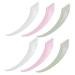 Frcolor 6st Dermaplaning Razor Razor with facial razors for women in eyebrow cutter razor for women on the face of stainless steel eyebrow artifact wearable Miss