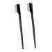 FOMIYES 2pcs Eyebrow Comb Stainless Steel Eyebrow Brush Mascara with Comb Applicator Lash Extension Tools Tool Steel Needle Eyelash Brow Comb Brow Makeup Brush Plastic Make up Set
