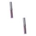 DOITOOL 2pcs Eyeshadow Purple Eyeliner Sparkling Eyeliner Glitter Eyeliner Glow Eye Powder Eye Shadow Flash