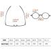 XinxD Round Retro Blue Light Filter Reading Glasses - Stylish John's Lennon Inspired Women's Computer Glasses with Flexible Non-Slip TR90 Frames - Buy Online on GoSupps.com
