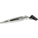 NSNT Exquisit Men's Shaving Brush Set - Alloy & Natural Roof Hair - Silver Safety & Soap Cup Holder | 15x16cm - Buy Online on GoSupps.com