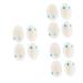 Mobestech 12 Pcs Heel Pads Silicone Shoe Pads Pads Silicone Gel Shoe Pad Insoles for High Heels Shoe Pads for High Heels Shoe Inserts Invisible Follow up Men and Women