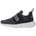 adidas Unisex-Child Lite Racer Adapt 4.0 Running Shoe Big Kid (8-12 Years) 4 Big Kid Grey/Grey/Black