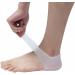 Crystal Crown Moisturizing Silicone Gel Heel Socks Cracked Foot Skin Care Protector Set of 2 - Buy Online on GoSupps.com