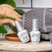 Gelish Matte & Gloss Duo Kit - Clear Coat Nail Kit - .5 oz Matte & Glossy Top Coat for Gel Nails - Buy Online on GoSupps.com