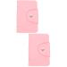 Lurrose 2 STK Nailart card holder Storage bag for nail plates Bag for nail stamps nail-kits nail art stamp template organizer PU steel plate kits