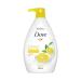 Do.vee Energising Body wash with energising lemon scent and nourishing Vitamin C 100% gentle cleansers paraben free/sulphate free cleansers 100% plant- based moisturisers 800ml