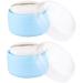 Heallily Baby Powder Puff Box with Powder Puff - Sky Blue | Baby Care Face/Body Powder Container for Home & Travel Use - Buy Online on GoSupps.com