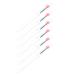 6pcs Lip Brush Silicone Lipstick Brush Eye Shadow Applicator Eyeshadow Applicator Silicone Lipstick Pen Lip Makeup Pen Lipstick Applicator Eyeshadow Makeup Brush Lip Balm Brush