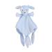 Coophya towel calm mini toy sleeps to raise toys love for children cuddly toy plush toy bibs for babies Soothing towel for babies dogs blue 42.00x32.00x1.00cm