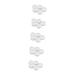 Ciieeo 25 Pcs Halloween Pumpkin Decoration Foam Craft Pumpkins Thanksgiving Day Party Decor Paint for Pumpkins Diy Pumpkin Halloween Home Decor Simulation Pumpkin Mini White Foam Ball Whitex5pcs 8.8*8.5*5cmx5pcs