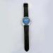 SHMIOU English Talking Watch for Men | Black PU Leather Band | Blue Dial | Quartz with Alarm - Buy Online on GoSupps.com