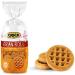 Pack of 8 Crich Gran Roll Shortbread Biscuits Cookies 1kg Bag + 1 Can of Yoga Peach Iced Tea 330ml - Buy Online on GoSupps.com