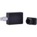Portable Transparent Glass Perfume Bottle 30ML - Refillable Atomizer with Aluminum Case for Travel (Black) | Enslz - Buy Online on GoSupps.com