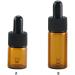 FIOERDTUIE 20pieces Eco-friendly Mini Dropper Bottle Easy To Clean And Refill For Essential Oils Portable Dropper Bottle Glass 5ml - Buy Online on GoSupps.com
