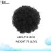 Buy Synthetic Buns Boy Wig | Afro Puff Hair Accessories for Girls & Women | Ballerina Ponytail FB12-1B - International Shipping - Buy Online on GoSupps.com