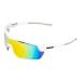 Rawlings RY134 Youth Baseball Shielded Sunglasses Lightweight Sports Youth Sport White/Orange