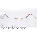 Qdragvoi Vintage Glasses Replacement Brackets - Women s Strass 1 Pair for Borderless Glasses - Gold - Buy Online on GoSupps.com