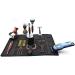 Barber Tools Organizer Mat | Flexible Anti-Slip Magnetic Pad for Clippers | Black Magnet Strip Station Pad for Hairstylist - Buy Online on GoSupps.com