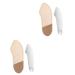 FOMIYES 2pcs Makeup Spatula Tool Cosmetic Mixing Tools Makeup Plate Mixing Spatula Scraper Stainless Steel 1 g (Pack of 1) Silverx2pcs