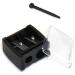 Pencil Sharpener Precision Cosmetic Pencil Sharpener for Eyebrow Eyeliner 2 Holes - Buy Online on GoSupps.com