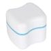 Denture Bath Case for False Teeth Storage | Travel Holder & Net Container | Retainer Cleaning - Light Blue - Buy Online on GoSupps.com