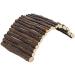 FDIT Wooden Bridge for Small Animals Arch Ladder for Hamsters Guinea Pigs Chinchillas & Ferrets - Perfect Cage Decoration - Buy Online on GoSupps.com