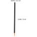 FOMIYES 200 Pcs Disposable Eyeliner Brush Tools Professional Cosmetic Applicator Woman Hard Head 9x6.5cmx2pcs Blackx2pcs - Buy Online on GoSupps.com