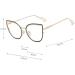 Parwana Oversized Reading Glasses for Women - Cat-Eye Blue Light Blocking Fatigue-Free Computer Reader C3 +100 - Buy Online on GoSupps.com