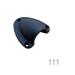 Berfi Life Marine Wire Cable Vent Cover with 3 Screws, Plastic Clamshell Vent Clam Shell Vent Cover for Boat Yacht 1Piece-Black Small: 2.2" x 2.4" x 0.8"