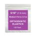 Orthodontic Elastic Rubber Bands 100 Pack - Neon | Medium Force 3.5 Ounce | For Braces, Dreadlocks, Hair Braids | Free Elastic Placer | Small Rubberbands - Buy Online on GoSupps.com