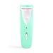 dijiusidy Eyelash Heating Curler Mini Electric Hand Held Long Lasting 40 Eye Lash Clip Battery Operated Makeup Girls Cosmetic Green