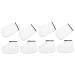 minkissy 4 Pairs Hand and Foot Mask Paraffin Wax Foot Liners Remover Paraffin Wax Foot Bags Moisturizing Wax Bag Feets Spa Boots White Bath Bag Thicken Knitted Fabric