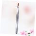 Set of 4 make-up lipstick lip gloss brush make-up brush applicator telescopic brush - Buy Online on GoSupps.com
