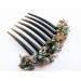 Stone Green French Twist Hair Comb for Elegant Updos - Buy Online on GoSupps.com