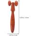 Hontin Wood Fascia Muscle Scooters - 2 Piece Manual Cellulite & Trigger Point Massage Device for Effective Muscle Relief - Buy Online on GoSupps.com