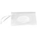 Wet Wipe Pouch Travel Wipes Case Reusable Refillable Wet Wipe Bag Portable Wet Wipe Dispenser Bag Travel Wipes Dispenser Wipe Pouches Reusable Travel Baby Wipes Dispenser Carrying Pouch White - Buy Online on GoSupps.com
