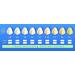 Instant White Smile Teeth Whitening Gel 10ml - Strongest 44% Carbamide Peroxide + Sealed Trays (20-30 Applications) - International Shipping - Buy Online on GoSupps.com
